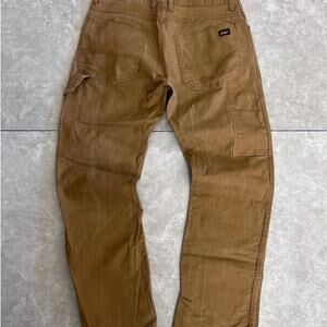 2000s Vintage Dickies Tan Carpenter Pants Size 33 x 32
